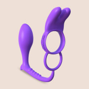 Fantasy C-Ringz Ass-Gasm Vibrating Rabbit